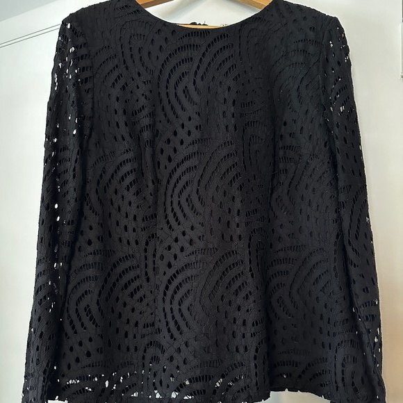 Boden Tops - Boden size 12 long sleeve Zeta Ponte top